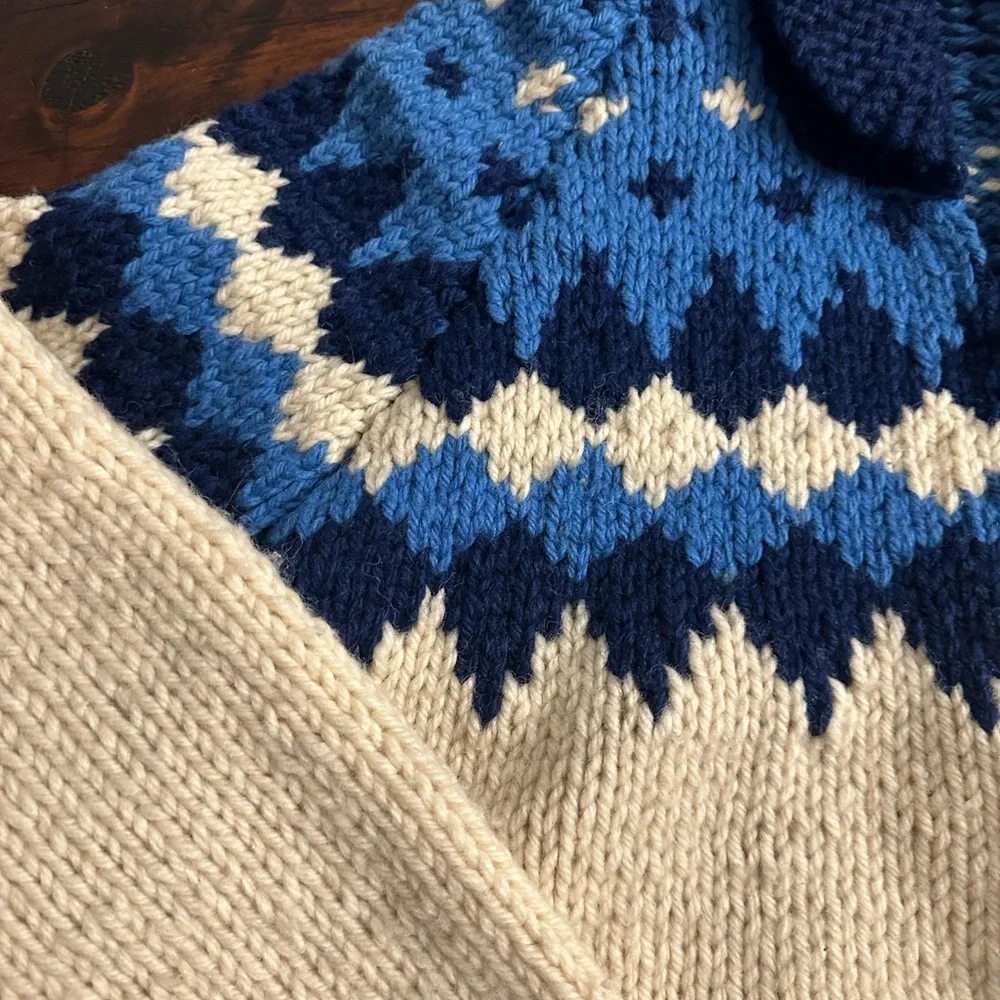 Vintage wool sweater~ - Picture 3 of 3